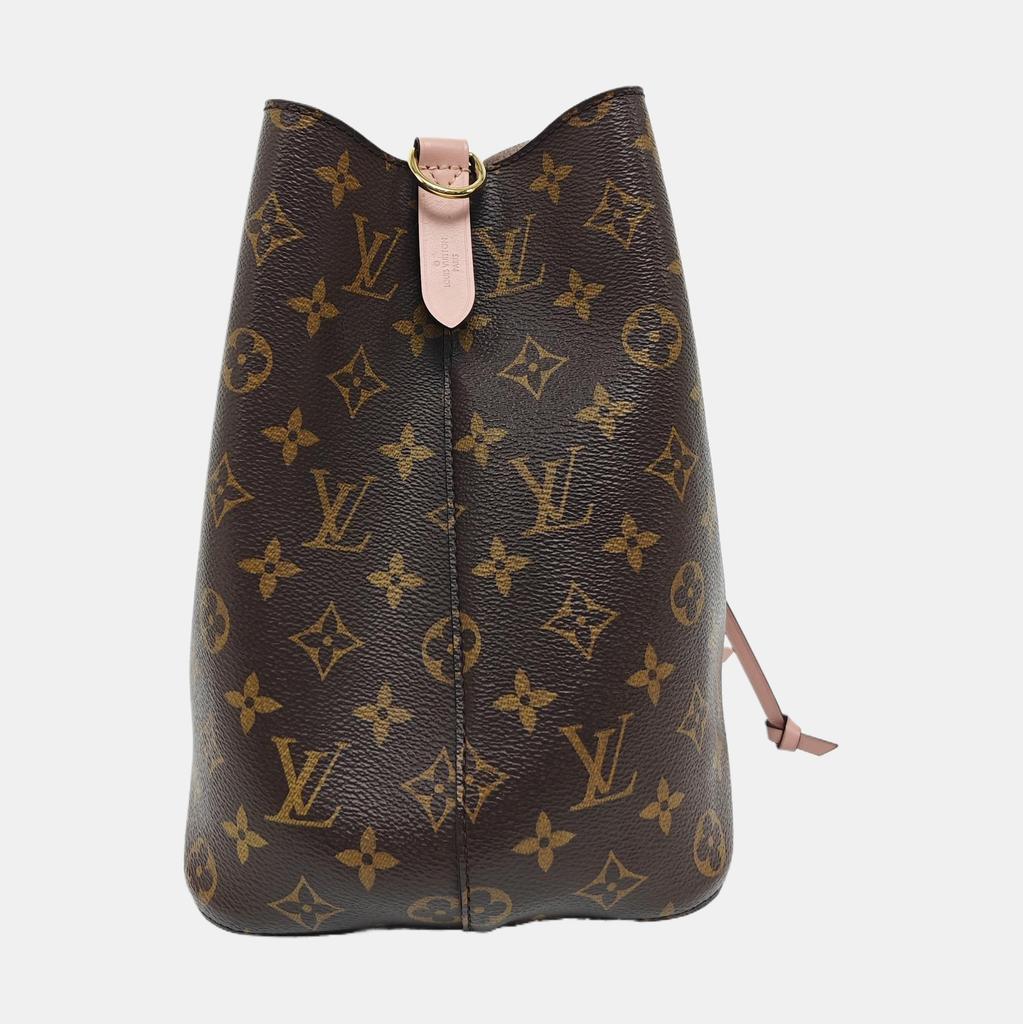 [Б/У] Сумка-ведро Noe из канвы с покрытием Monogram и кожи - Хорошее состояние #J52QBU