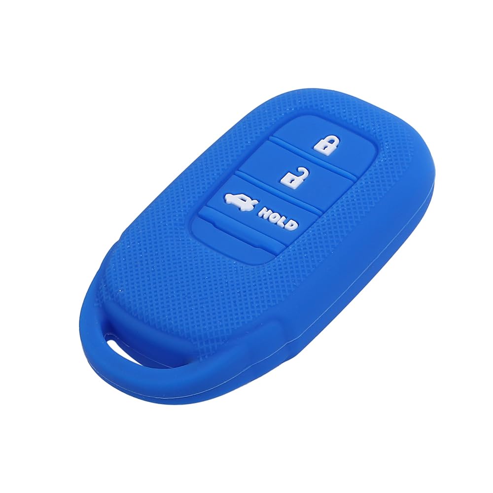 MAKAKO Silicone Cover for Honda Cars Smart Key 3 Buttons / Vezel (2022~) VEZEL/ZR-V (2023~) / etc, blue