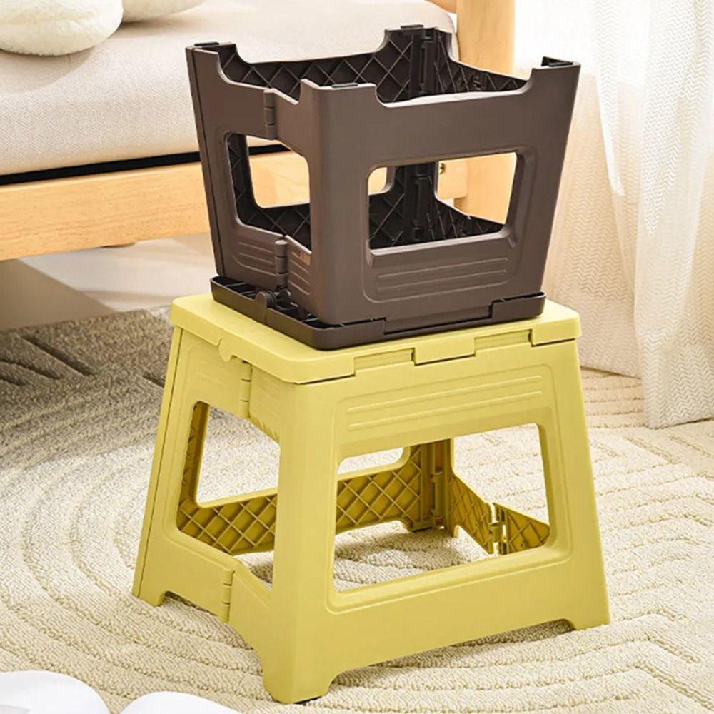 Утолщенный складной табурет складная подставка для ног многоцелевая маленькая скамейка для детей