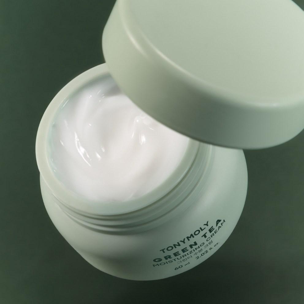 TONYMOLY Увлажняющий крем с зеленым чаем, 60 мл, 1 шт.