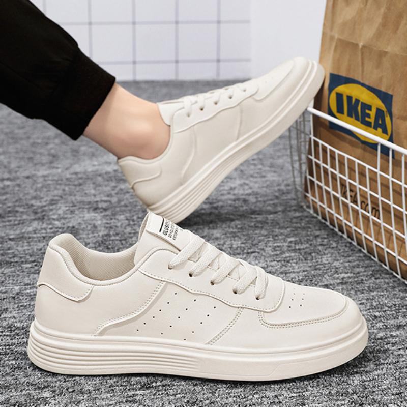 Мужские кроссовки, повседневная спортивная обувь для мужчин, белые теннисные туфли на плоской подошве, легкие кожаные дышащие кроссовки, tenis masculino