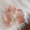 Cloth Butterfly Flower Hair Clip Butterfly Orchid Girl Hair Clip Orchid Flower Hairpin  Party