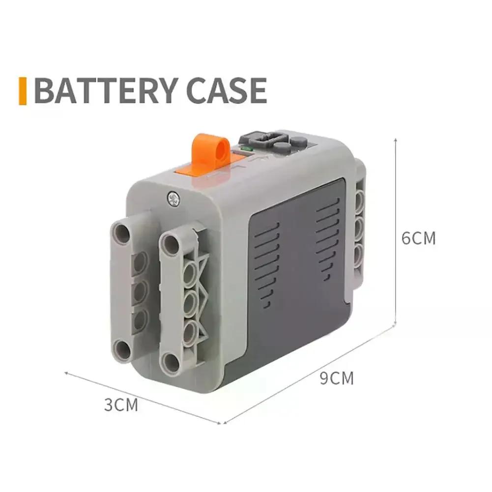 Technical 88003 Power Functions Bricks Kit with 4PCS L Motors & IR Remote Control for Battery Box
