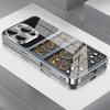 Гальванизированный золотой новый чехол для телефона для Samsung Galaxy S26 Ultra S25 Plus S24 S23 S22 fe закаленное стекло Художественные текстурные узоры