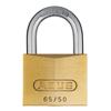 Cadenas - ABUS - 65-50 - Laiton Massif - Anse En Acier - Double Verrouillage