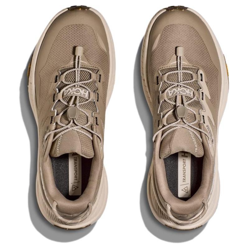 HOKA One One Туристические Альпинистские и Походные Ботинки Женские Низкие Коричневые Кроссовки 1169451-DEGG