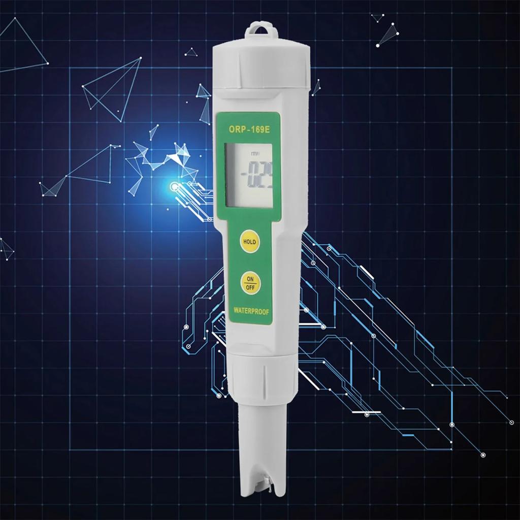 ORP‑169 Portable Water Quality Monitor Digital ORP Tester Pen Detachable Water ORP Meter Aquarium Pool Tester ORP Measure Pen