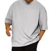 Hip Hop Short Sleeve Sports Fitness Oversized T-shirt Men's Leisure Cotton Loose T Shirts