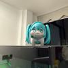 Doro Hatsune Miku Экшн-фигурки Q Версия ПВХ Аниме Модельные Фигурки Кавайный Мультяшный Милый Настольное Украшение Игрушка Кукла Подарок