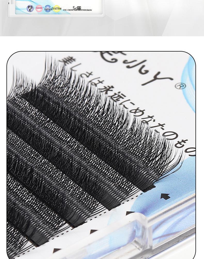 Натуральные, мягкие W-образные цветущие ресницы клевера состоят из пучка из 6 переплетенных между собой ресниц, что предотвращает распускание корней.