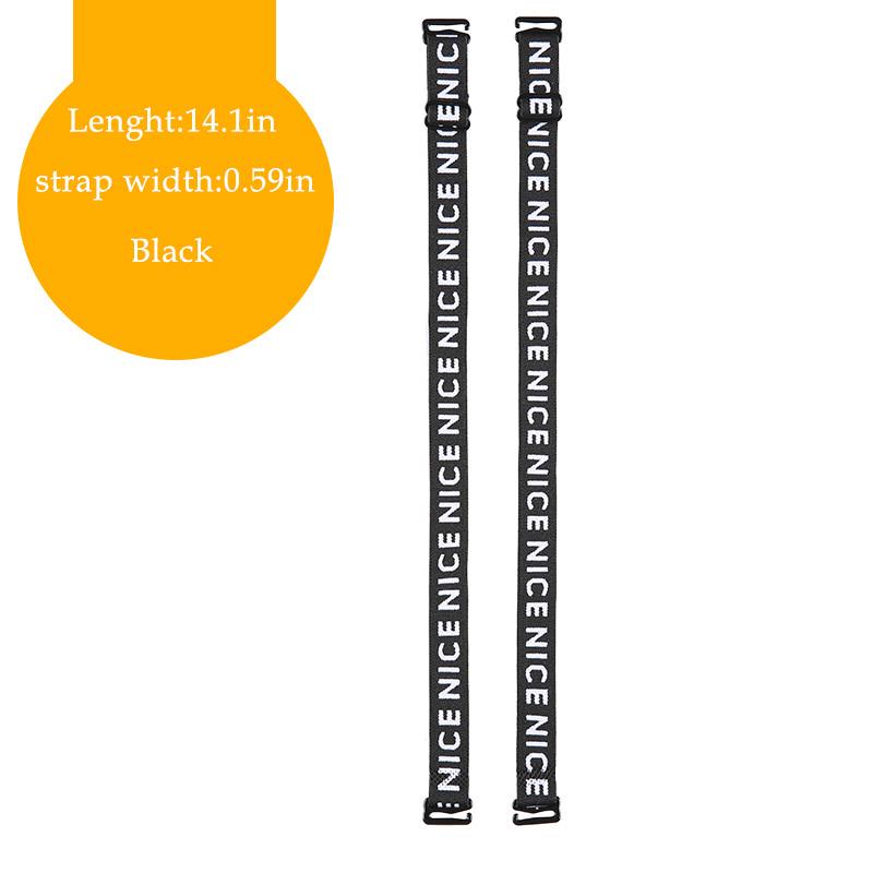 NICE Letter Print Shoulder Strap Sexy Can Be Exposed Beautiful Back Underwear With Personality Adjustable