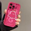 Чехол для мобильного телефона iPhone17PorMax с рисунком «Маленький призрак», совместим с Apple 14, 13, 12/15, Премиальное поколение