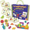MindWare Wooden Imagination Create Shapes with Magnetic Authentic Patterns, Pieces, 68210,