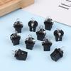 5/10Pcs Led Bulb B8.5D Led Car Interior Lights Dashboard Warming Indicator Wedge Auto Instrument Panel Lamp Warm Yellow 12V