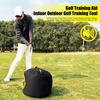 Гольф-мешок для ударов, бесшумный тренажер для гольфа, портативный мощный ударный мешок для тренировок по гольфу в помещении и на открытом воздухе для мужчин