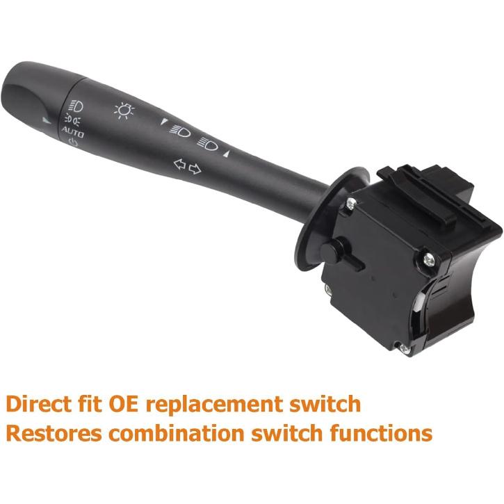 Turn Signal Headlight Dimmer Switch Compatible with 2005-2010 Cobalt, 2006-2010 HHR, 2007-2009 Pontiac G5, ReplacesOE # 20940099, 15915857, D6254E