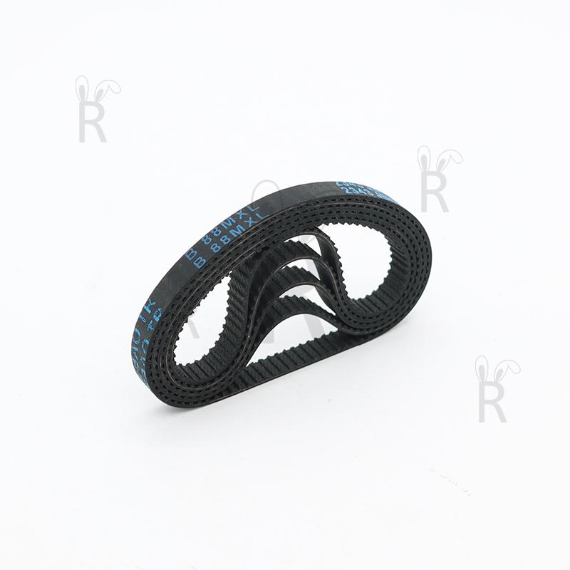 MXL Timing Belt B83MXL-B133MXL MXL Belt Pitch=2.032mm Belt Width 5mm 6mm 10mm 13mm for DIY CNC 3D Machinery Rubber Belt MXL Belt