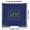 Juupine GECO Plate For Bambu Lab H2D X2D Build Plate PLA Bed Cold Plate For X1C A1 P2S X2D SuperTack Glacier For Bambu H2s Plate