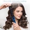 Electric Curling Iron Frizz-Free Fast Heating Portable Hair Curler Automatic Egg Roll Wavy Hair Curling Wand Women Hair Styling Tool (EU Plug)