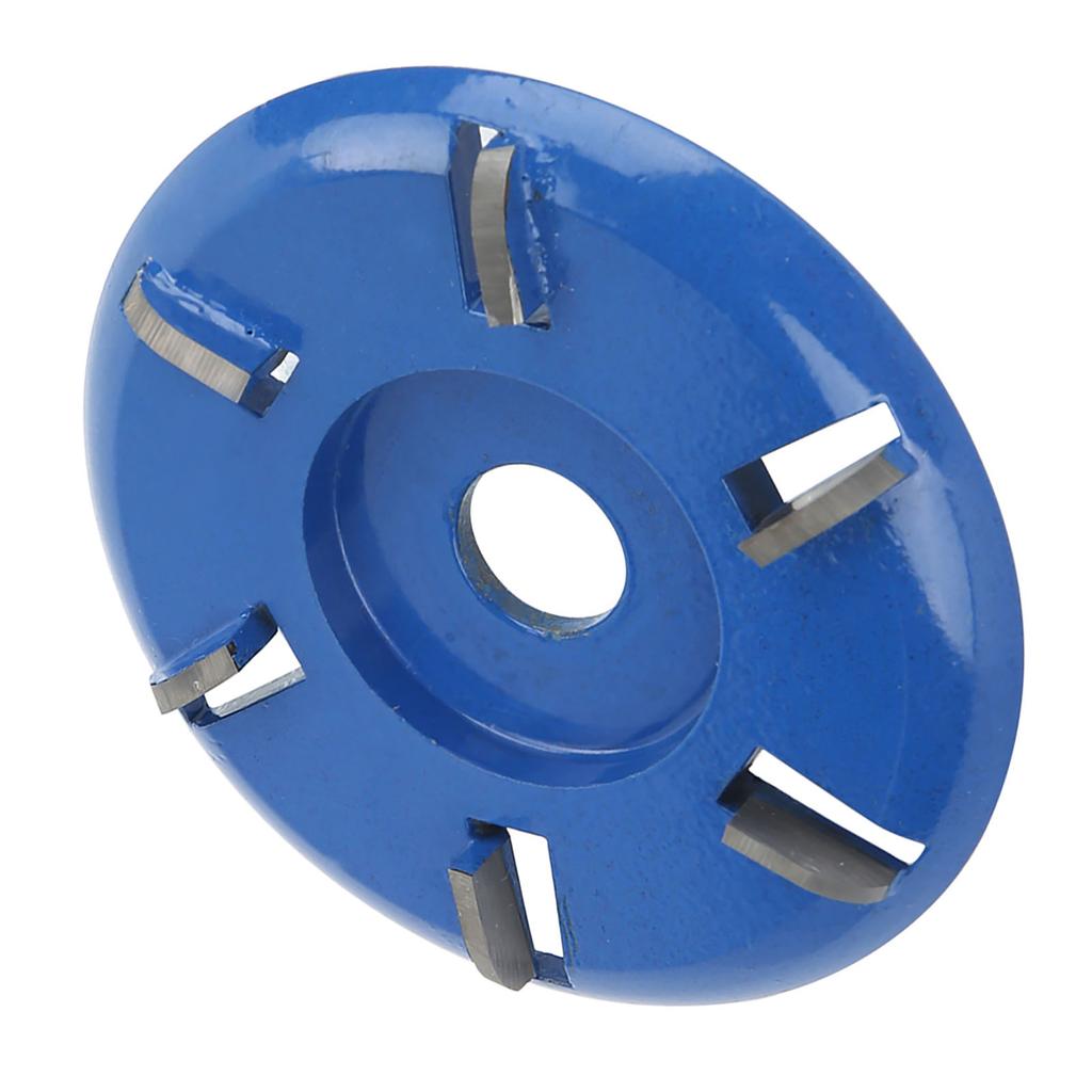 Диск для резьбы по дереву, стальная фреза с 6 зубьями, деревообрабатывающий инструмент, аксессуары для угловой шлифовальной машины