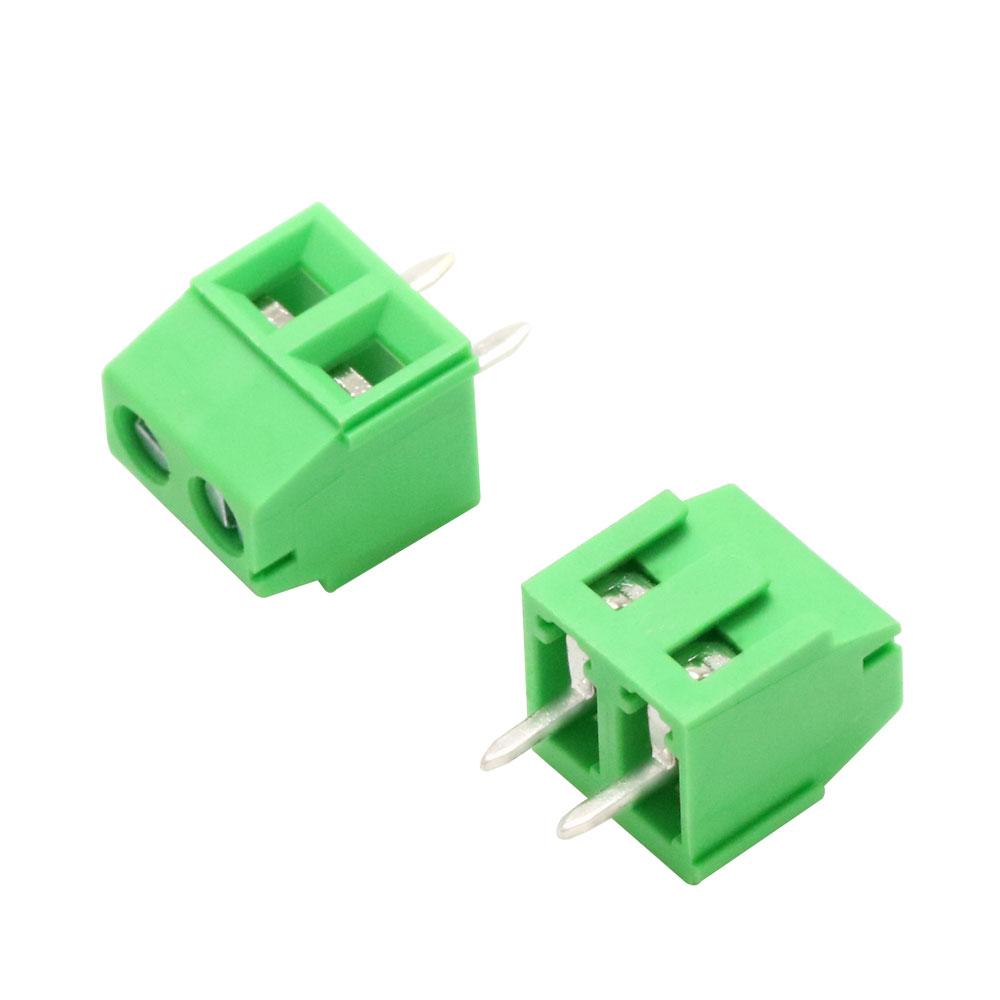 KF103/126/128/301/350/396-2Pin/3Pin 2.54/3.5/3.81/3.96/5.0/7.5mm Промежуточный блок Сращивание клеммы Винтовой тип PCB Винтовая клемма