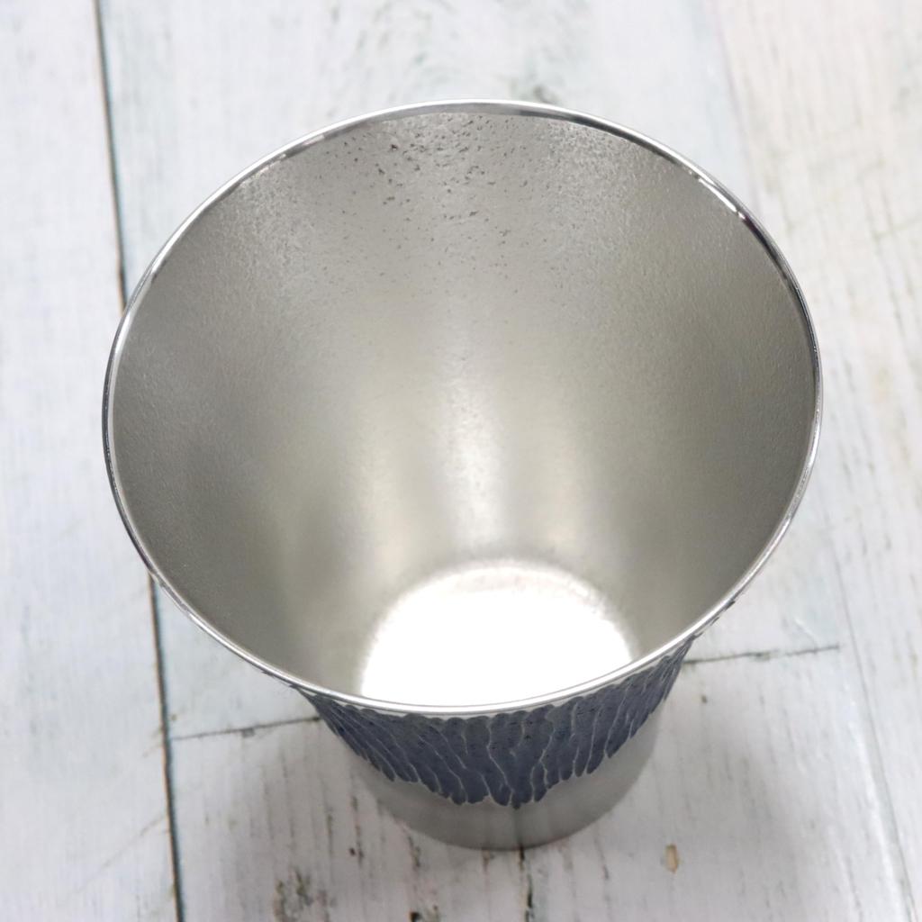 Спецификация подарочной упаковки жестяного стакана Osaka Tinware Fuji Blue (Сузуки) Монтана. (Средняя)