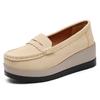 2025 New Women's Thick-soled, Large-sized Spring and Summer Casual, Lightweight, Breathable and Anti-slip Loafers for Mothers