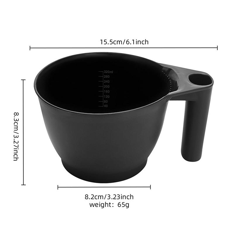 1 шт. Большая емкость для смешивания пасты для окрашивания волос, профессиональные инструменты для окрашивания волос в салоне, миска для окрашивания волос