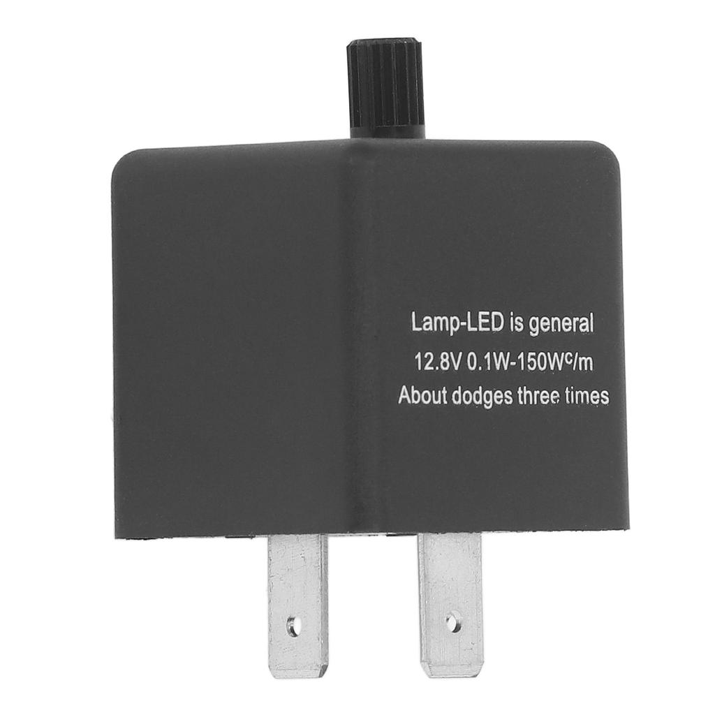 3-контактный регулируемый автомобильный светодиодный мигающий реле нормально открытый контакт частота регулировка мигающего реле DC12V