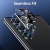 Защитная пленка для объектива камеры из закаленного стекла для Samsung Galaxy S24 Ultra S23 FE S22 Plus S21 A55 A54 A35 A25 A15 A34 A24 A14 Защитная защитная пленка