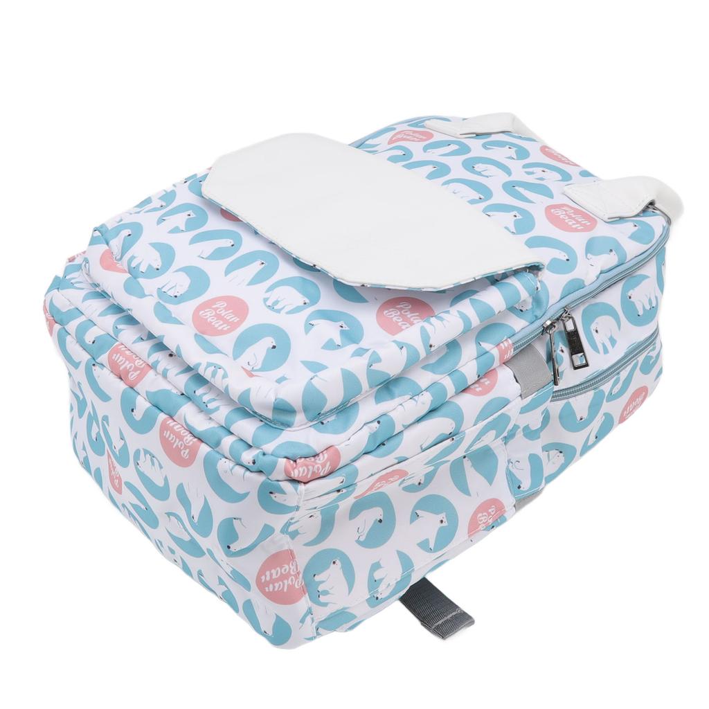 Mummy Backpack Multifunctional Large Capacity Waterproof Fashion Nylon Portable Baby Diaper Bag