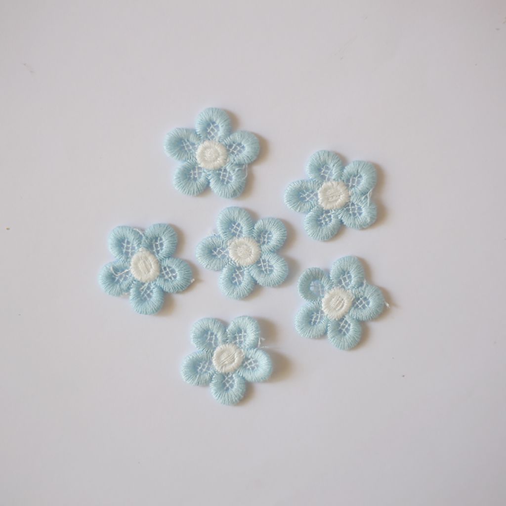 Заколки для волос Декор Вышитые Головные уборы Аксессуары Вязальный материал Цветочные нашивки DIY Поделки