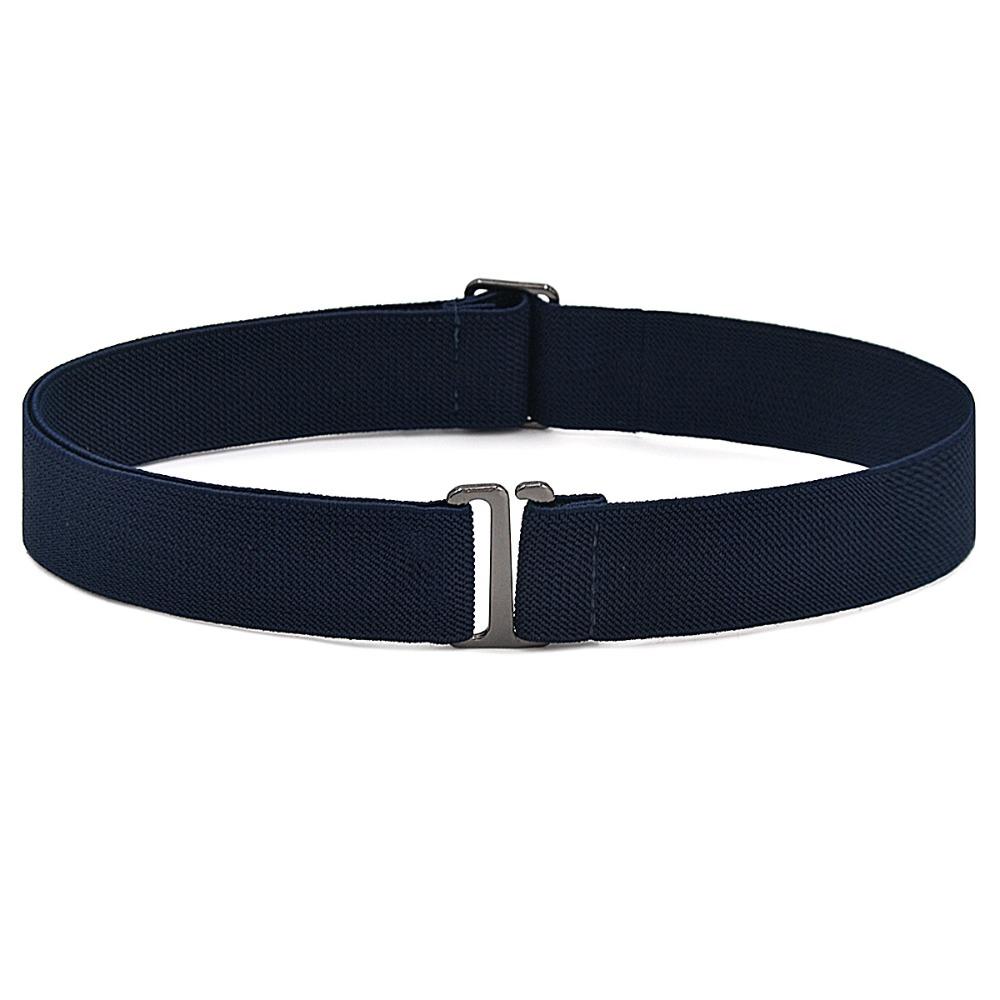 Невидимый регулируемый пояс на талию, универсальная тонкая эластичная лента, модный эластичный пояс для женщин