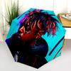 Складной зонт Juice Wrld's Cosmic Legacy Подходит для всех сезонов Портативный дорожный зонт для улицы