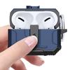 Ударопрочный чехол для наушников военного уровня для Apple AirPods Pro 4 3 2 1 Bluetooth Беспроводная зарядка Металлическая броня Pop-Up Переключатель Крышка