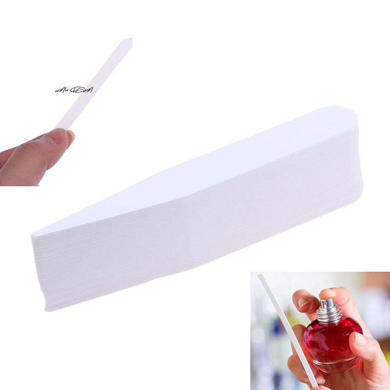 100Pcs Premium Perfume Test Strips Aromatherapy Paper for Testing Fragrances And Essential Oils - Premium Quality Bottle Tape