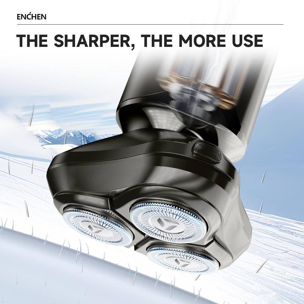Xiaomi ENCHEN Blackstone 6 Electric Shaver Beard Trimmer Waterproof Safety Lock Razor