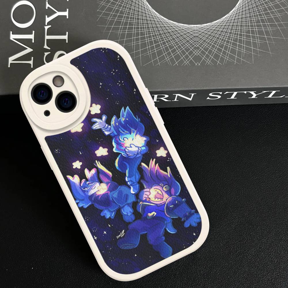 Кожаный чехол для телефона D-Deltarune Ralsei для iPhone 16 16e 15 14 13 12 11 Pro Max Plus Mini