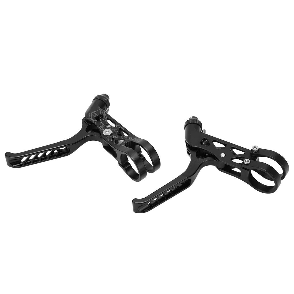 MEIJUN 1 пара тормозных ручек для велосипеда из алюминиевого сплава, велосипедные тормозные ручки для Brompton 3sixty, горного велосипеда, черные