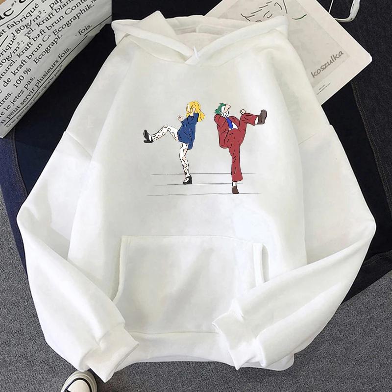 Folie A Deux Hoodie Fashion Women Graphic Kawaii Hoodies Unisex Autumn Winter Cute Pullovers Sweatshirts Korea