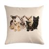 18 Inch Pillowcase Cute Dog Pattern Seat Sofa Bedroom Lumbar Cushion Cover Home Decoration Pillowcase