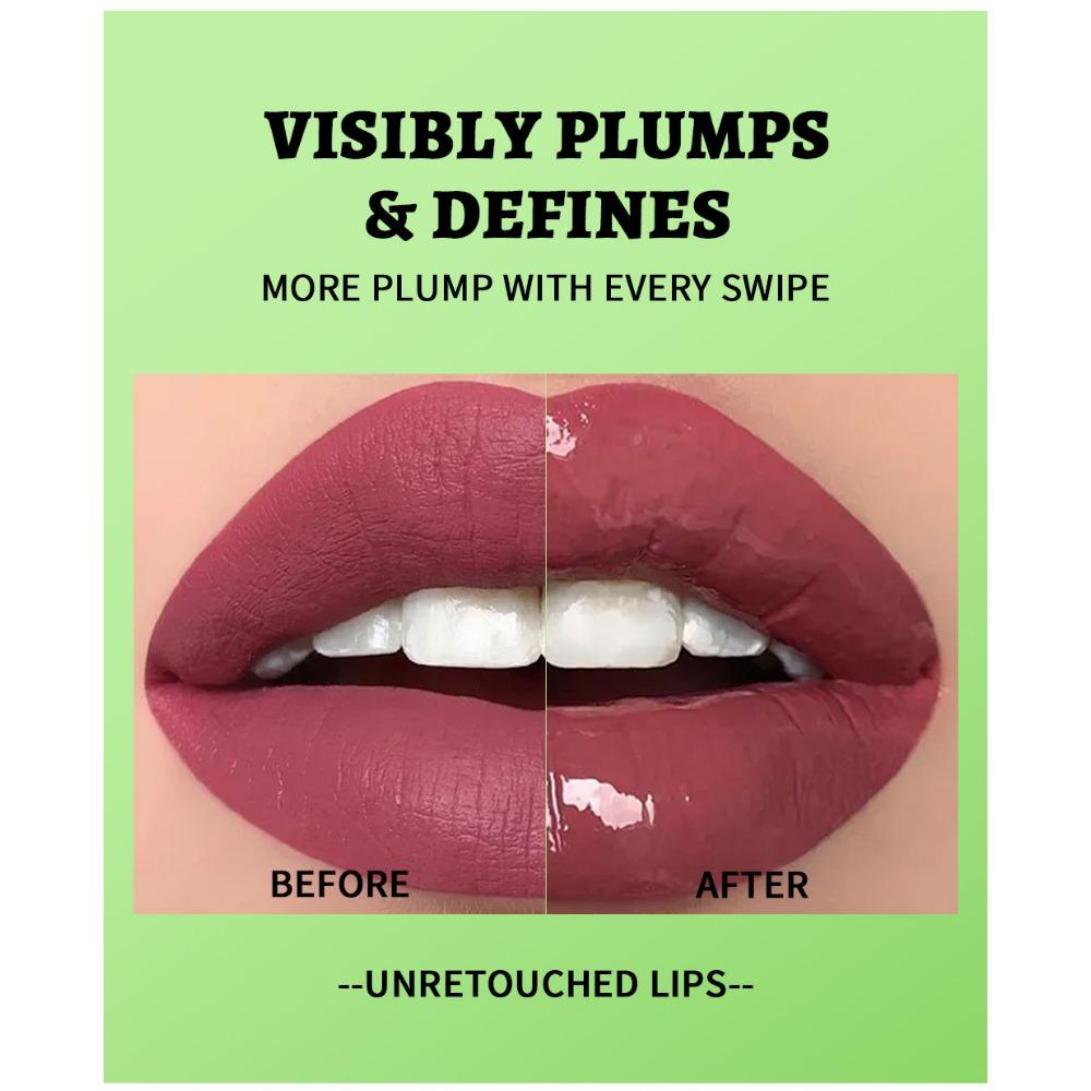 Длительное увлажнение Прозрачное увлажняющее масло для губ Увлажняющий легкий цветной блеск для губ Dudu Lip Fruit Mirror