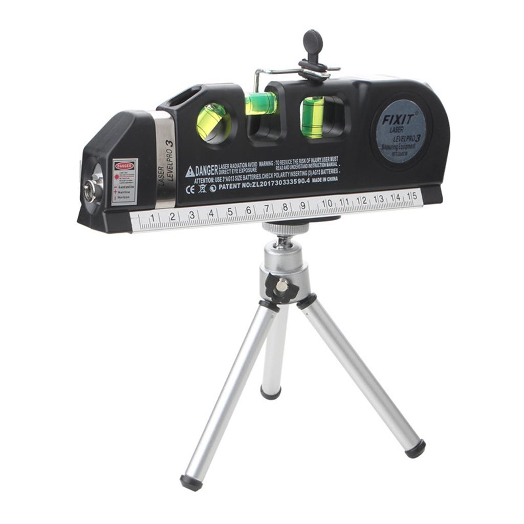Multi-function Leveling Instrument With Tripod High Precise Straight Line Level Aligner Vertical Measure Tape
