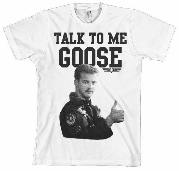 Officially Licensed Top Gun Talk To Me Goose Men'S T-Shirt S-XXL Sizes
