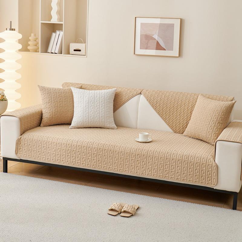 Корейский стиль, свежий, всесезонный, однотонный, хлопковый диван, подушка, нескользящая, хлопковый диван, полотенце