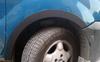 Накладки на арки (4 шт, черные) Пластик для Renault Kangoo 1998-2008 гг