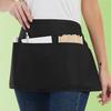 Black Waist Barber Cape Multiple Pockets Waiter Work Cloth New Waist Apron for Women Men