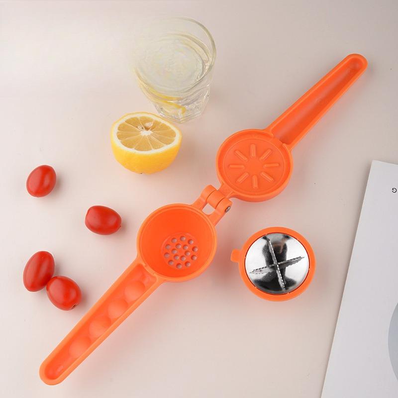 1pcs Manual Lemon Clip Creative Kitchen Gadgets Colorful Manual Lemon Juicer Not Easy To Deform Mini Home Portable Lemon Clip