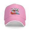 Классическая популярная игра Мультяшная Бейсболка Cuphead Mugman для Мужчин Женщин Дышащая Папина Кепка Защита от Солнца