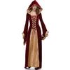 Halloween Mage Costume, Queen Costume, Stage Costume, Long Dress, Cosplay Uniform.
